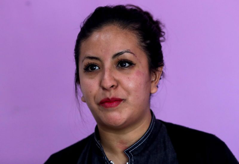 © Reuters. Beatriz Ramon, a 30 year-old dentist, attends an interview with Reuters, in Mexico City