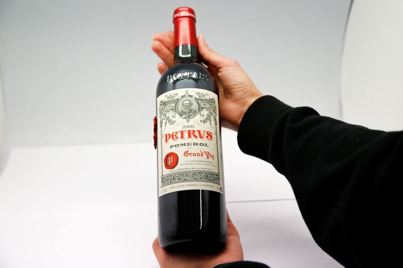 Space-aged Bordeaux wine offered for private sale by Christie's