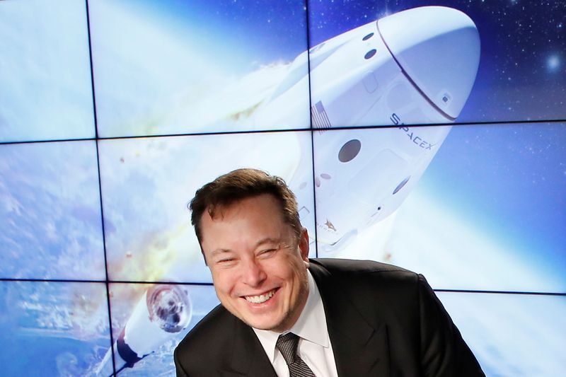 &copy; Reuters. Elon Musk após entrevista no Centro Espacial Kennedy
 19/1/2020 REUTERS/Joe Skipper