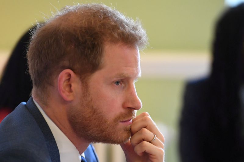 &copy; Reuters. Príncipe britânico Harry no Castelo de Windsor
25/10/2019 Jeremy Selwyn/Pool via REUTERS