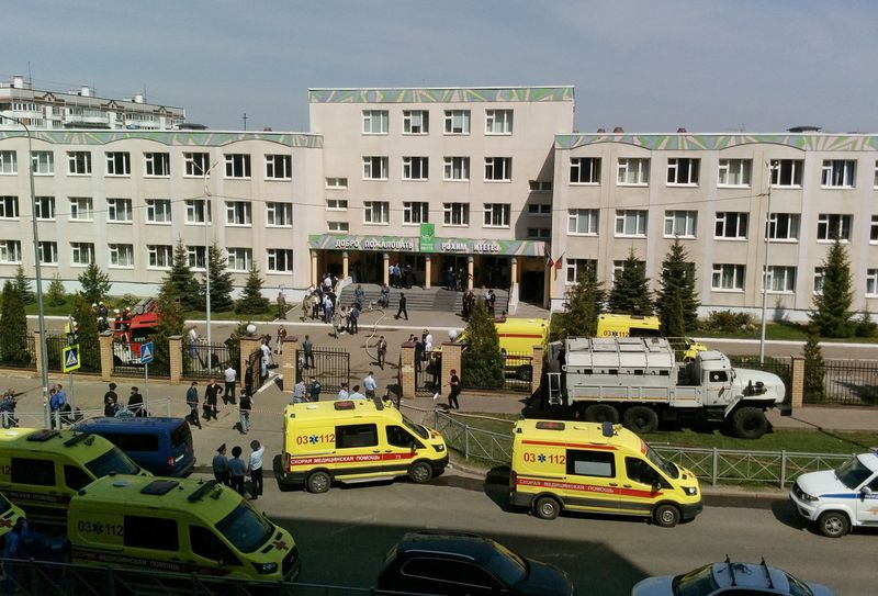 At least eight killed in Russian school shooting - local authorities