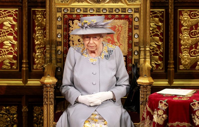 &copy; Reuters. Rainha Elizabeth antes de discurso ao Parlamento em Londres
11/05/2021 Chris Jackson/Pool via REUTERS