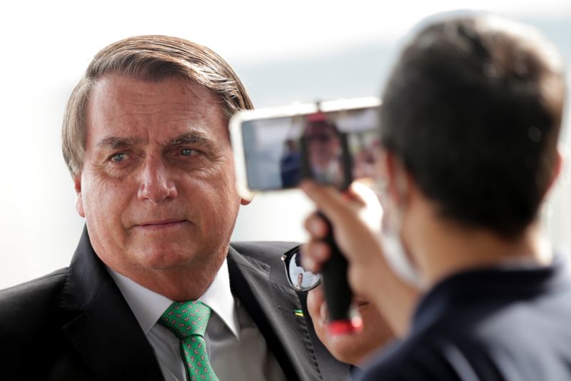 &copy; Reuters. Bolsonaro no Palácio da Alvorada
9/3/2021 REUTERS/Ueslei Marcelino