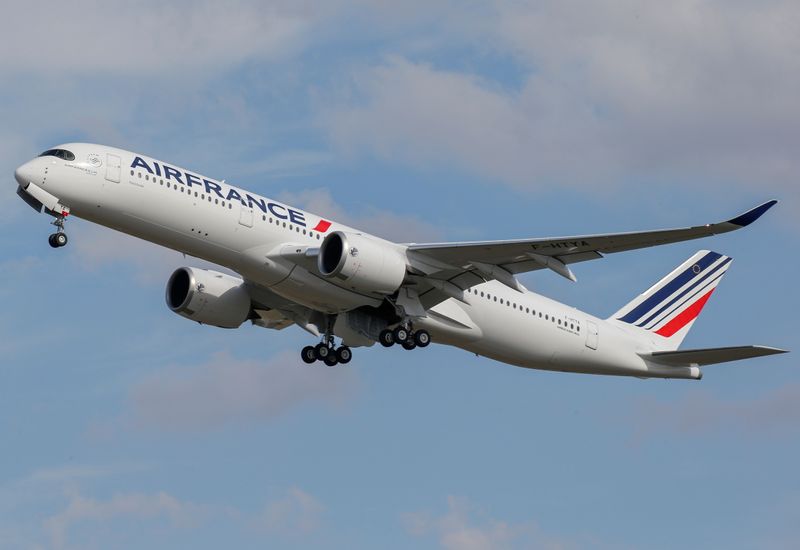 &copy; Reuters. Avião da Air France perto de Toulouse
27/09/2019 REUTERS/Regis Duvignau