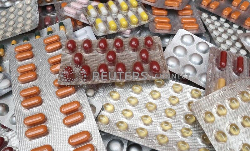 &copy; Reuters. Cartelas de remédios 
09/08/2019
REUTERS/Yves Herman