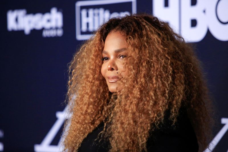 © Reuters. Inductee Janet Jackson attends the 2019 Rock and Roll Hall of Fame induction ceremony in Brooklyn, New York, U.S., March 29, 2019.  REUTERS/Mike Segar