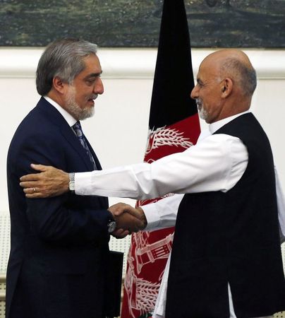 © Reuters. طالبان ترفض اتفاق حكومة الوحدة الأفغانية وتصفه بانه "باطل"