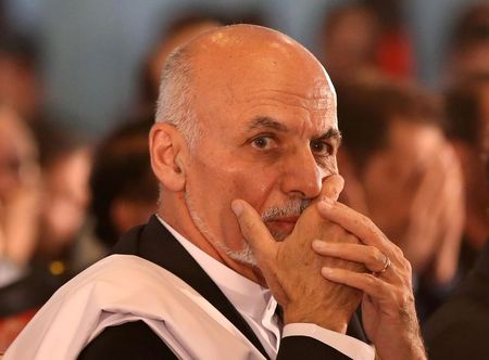 © Reuters. Afghan president-elect Ashraf Ghani Ahmadzai is seen before speaking at an event in Kabul