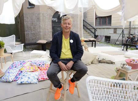 © Reuters. IKEA design chief Marcus Engman poses for a picture in Stockholm