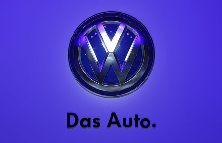 © Reuters. File photo of the logo of Volkswagen at the Frankfurt Motor Show