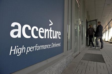 © Reuters. Office of Accenture in downtown Helsinki