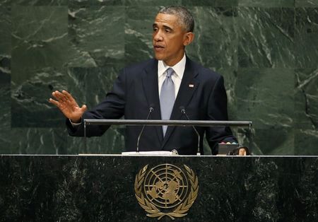 © Reuters. Presidente dos EUA, Barack Obama, na ONU