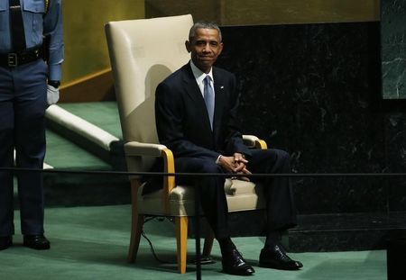 © Reuters. اوباما يقول إن اسرائيليين أكثر مما ينبغي مستعدون للتخلي عن السلام