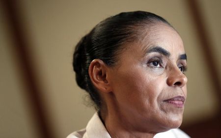 © Reuters. Marina Silva em entrevista à Reuters 