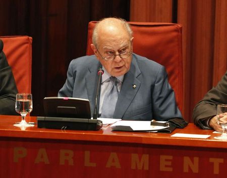 © Reuters. El expresidente catalán Jordi Pujol dice que nunca ha sido un corrupto