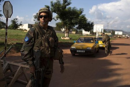© Reuters. القوات الفرنسية تقتل خمسة في اشتباكات بافريقيا الوسطىgui