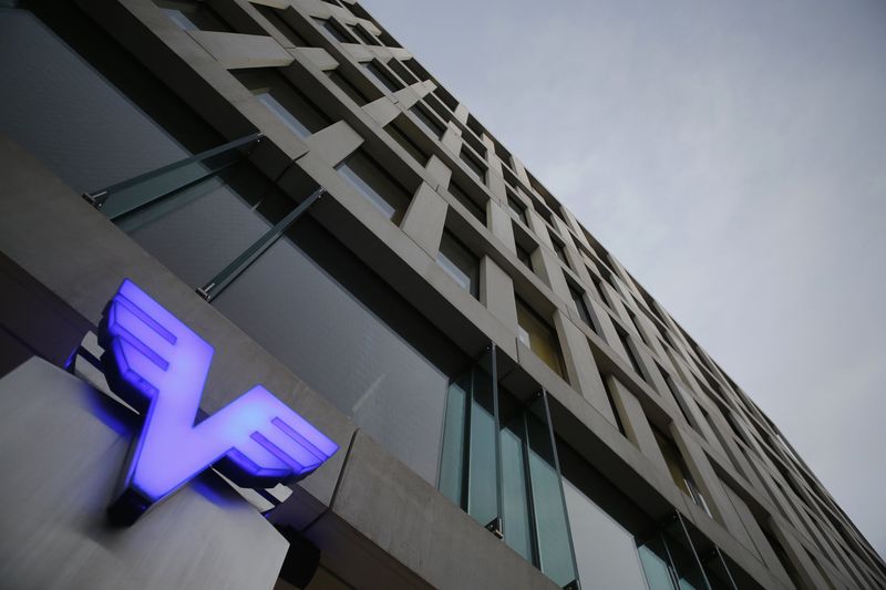 &copy; Reuters A Volksbanken logo is pictured at its headquarters in Vienna