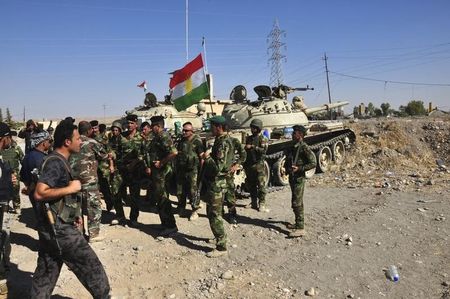 © Reuters. تحديات جديدة تواجه الأكراد بينما يحرزون انتصارات ميدانية في العراق