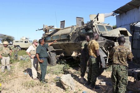 © Reuters. Tropas somalíes y de la UA arrebatan la ciudad de Barawe a Al Shabaab 