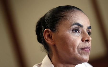 © Reuters. A candidata do PSB à Presidência, Marina Silva.
