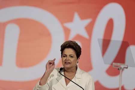 © Reuters. Presidente e candidata à reeleição, Dilma Rousseff (PT).