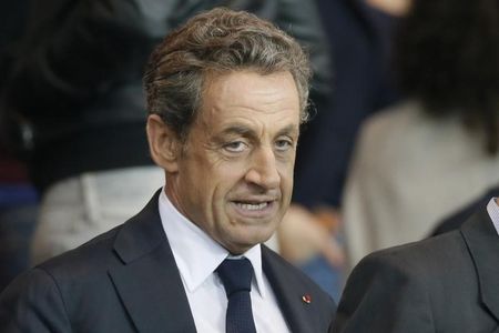 © Reuters. NICOLAS SARKOZY VISÉ PAR UNE INFORMATION JUDICIAIRE