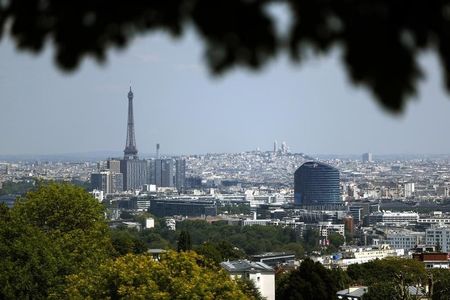 © Reuters. LA BANQUE DE FRANCE CONFIRME UNE PRÉVISION DE CROISSANCE DE 0,2% AU 3E TRIMESTRE 