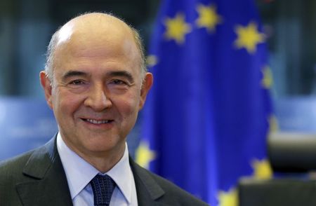 © Reuters. PIERRE MOSCOVICI NOMMÉ À LA COMMISSION EUROPÉENNE