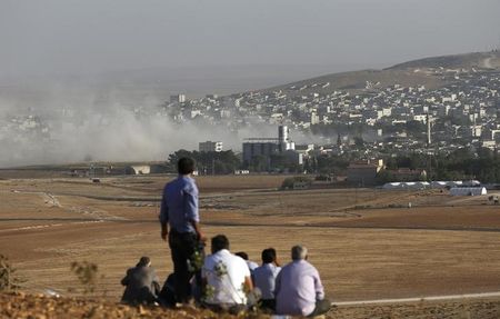 © Reuters. Miles "serían masacrados" si cae la ciudad siria de Kobani: ONU