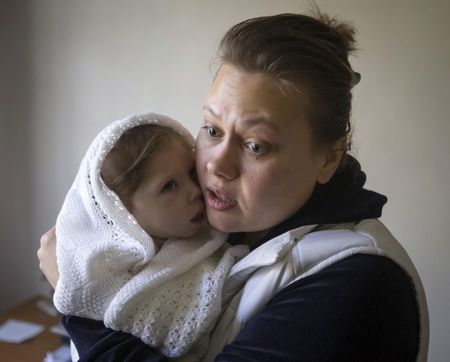 © Reuters. نزاع أوكرانيا يعرقل علاج الأطفال المرضى وذوي الاحتياجات الخاصة