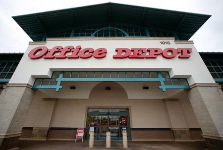 © Reuters. OFFICE DEPOT SUPPRIME 1.100 EMPLOIS EN EUROPE