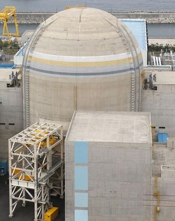 © Reuters. اغلاق محطة نووية في كوريا الجنوبية بسبب مشكلة في منشأة لتوليد البخار