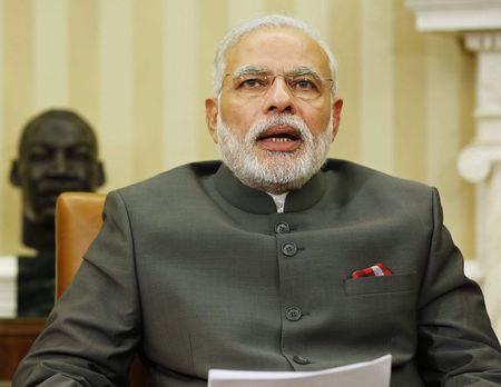 © Reuters. نتائج جزئية:حزب رئيس وزراء الهندي يحقق مكاسب قوية في انتخابات ولايتين