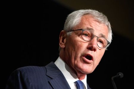 © Reuters. Hagel delivers the keynote address to the Association of U.S. Army annual meeting in Washington