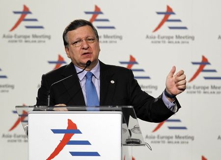 © Reuters. Barroso aconseja a Reino Unido no continuar con su retórica inmigratoria