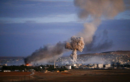 © Reuters. البنتاجون: الوضع في كوباني السورية ما زال "هشا"