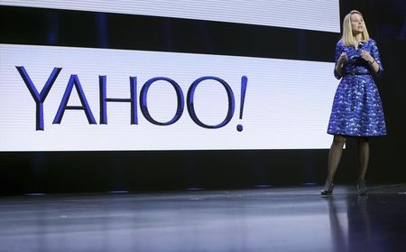 © Reuters. HAUSSE DU CHIFFRE D'AFFAIRES DE YAHOO DE 1%