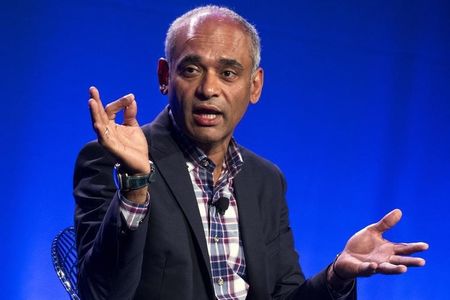 © Reuters. Aereo CEO and founder Kanojia speaks at Internet Week in New York
