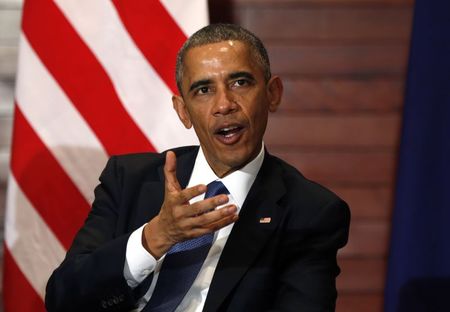 © Reuters. Obama pide a la FCC una norma fuerte por la neutralidad de la red