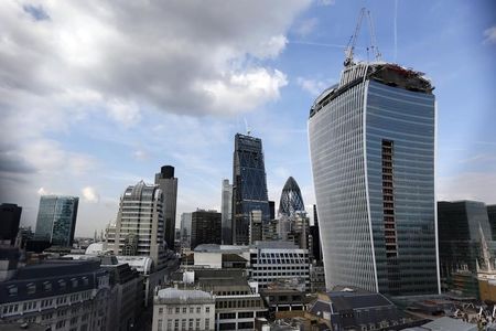 © Reuters. The Walkie Talkie tower is seen in central London