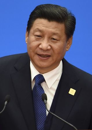 © Reuters. Presidente da China, Xi Jinping, durante entrevista coletiva na cúpula da Apec em Pequim