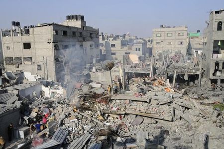 © Reuters. إسرائيل تقول إنها لن تتعاون مع تحقيق للامم المتحدة في حرب غزة