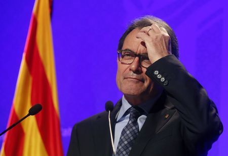 © Reuters. El Supremo desestima una querella de UPyD contra Artur Mas