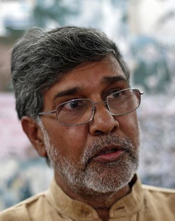 © Reuters. Indiano Kailash Satyarthi, vencedor do Nobel da Paz 