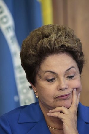 © Reuters. Presidente Dilma Rousseff durante evento no Palácio do Planalto, em Brasília, em foto de arquivo