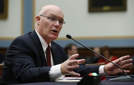 © Reuters. Acting Secret Service Director Clancy testifies before a House Judiciary Committee hearing on Capitol Hill in Washington
