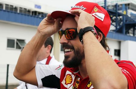 © Reuters. Ferrari confirma la marcha de Fernando Alonso