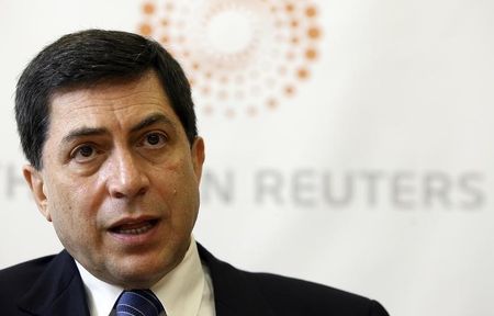 © Reuters. Luiz Carlos Trabuco Cappi, Chief Executive of Bradesco, speaks at the Reuters Latin American Investment Summit in Sao Paulo