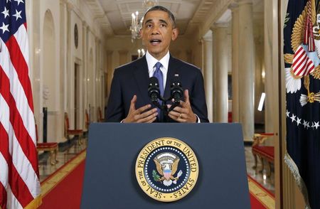 © Reuters. U.S. President Obama announces executive actions on immigration during nationally televised address from the White House in Washington