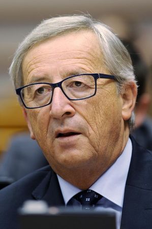 © Reuters. Il presidente della Commissione Ue Jean-Claude Juncker